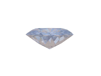 Brilliant Cut Sparkling Clear Diamond Gemstone For Elegant Fine Jewelry 3d model