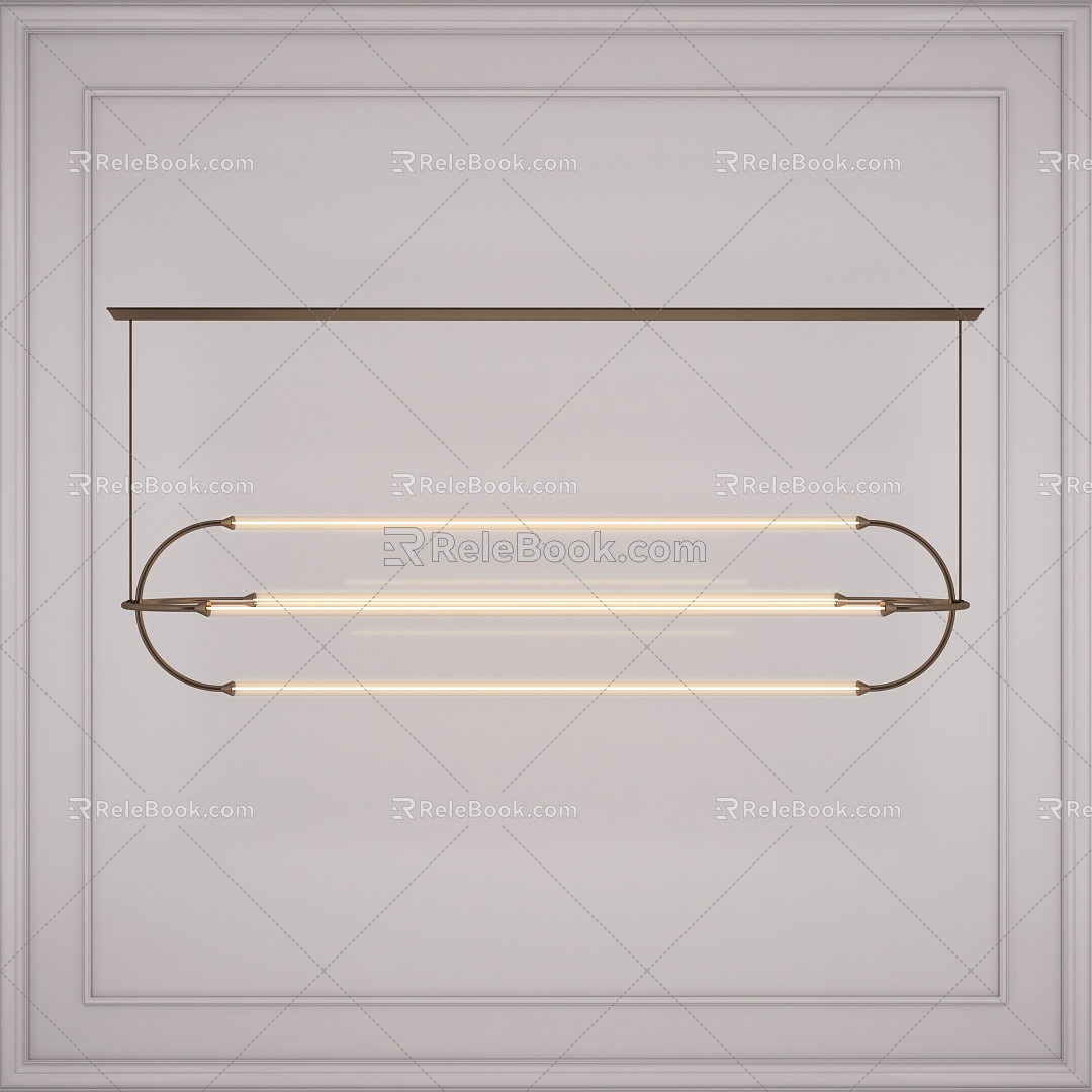 Modern Chandelier Restaurant Chandelier Metal Chandelier Glass Chandelier 3d model