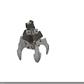 Industrial Metal Mechanical Gripper With Multi Jaw Structure And Bolts