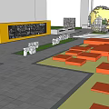 Modern Playground 3d model