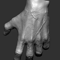 Detailed 3D Hand Models With Various Poses And Realistic Textures