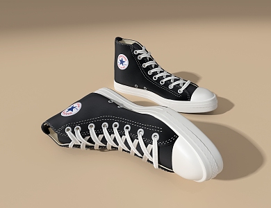 Converse shoes 3d model