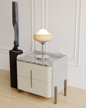 Modern table lamp table lamp floor lamp side table lamp 3d model