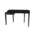 Modern Black Desk With Minimalist Design And Sleek Legs For Home Office