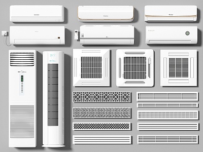 Modern air conditioner air conditioner outlet vertical air conditioner hanging air conditioner inverter air conditioner cabinet air conditioner hanging machine 3d model