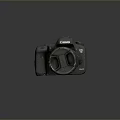DSLR Camera Card Machine Digital Camera Digital Camera Photographic Equipment 3d model