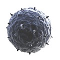 Modern virus 3d model