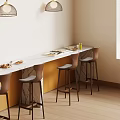 Bar Chandelier Combination 3d model