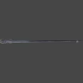 Slender Aquatic Fish With Elongated Gray Body And Streamlined Shape In Neutral Background