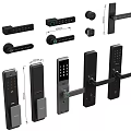 Various Types of Door Handles Including Room Bathroom Smart and Shower Designs