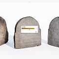 Ancient Stone and Wood Carved Plaques With Detailed Inscriptions and Patterns