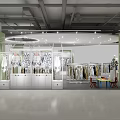 Modern ULLU Clothing Store Interior With Mannequins Clothing Displays And Bright Lighting