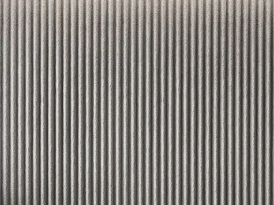 Silver Ribbed Metal Texture Background for Modern Creative Design Projects 3d model