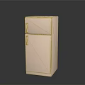 Modern Pink Double Door Refrigerator Electronic Appliance For Home Kitchen