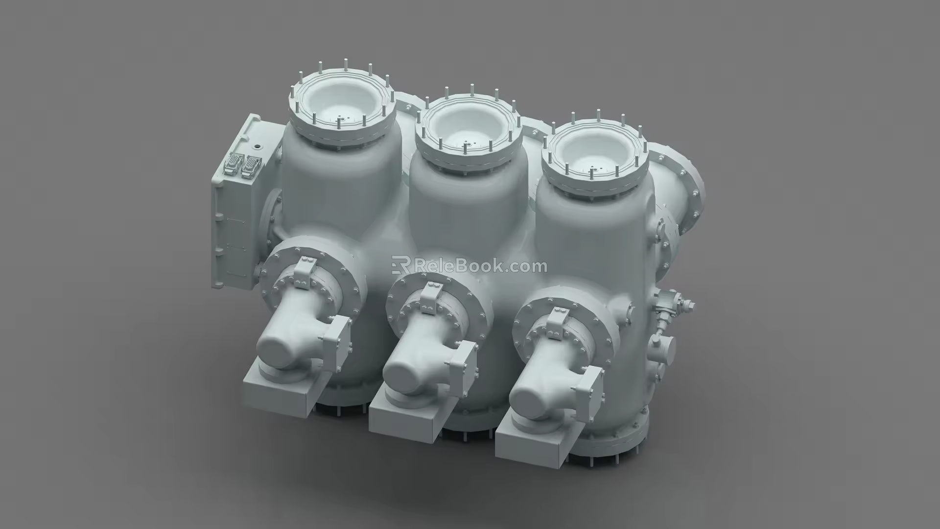 Substation equipment 3d model