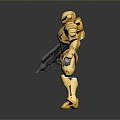 Science Fiction Warrior Future Warrior Next Generation Warrior Super Soldier Magic Warrior Super Soldier Science Fiction Soldier 3d model