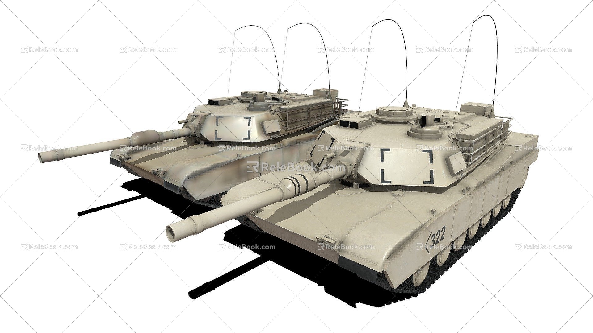 Tanks 3d model