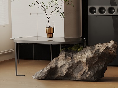 Modern coffee table model