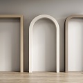 Door cover door arch pass arc arch arc arch French arch 3d model