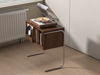 vinyl record player 3d model