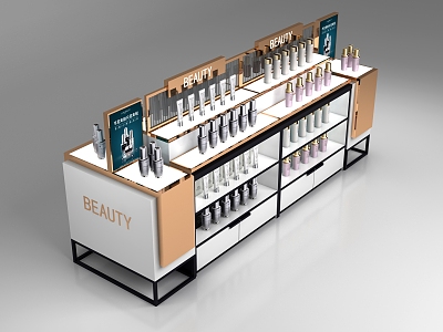 Light Luxury Booth Style Nakajima 3d model