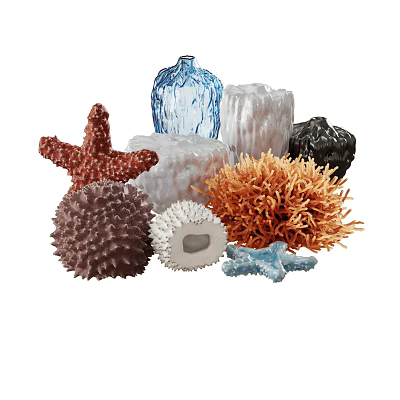 Mediterranean ornaments 3d model