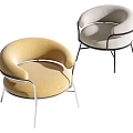 Single sofa 3d model