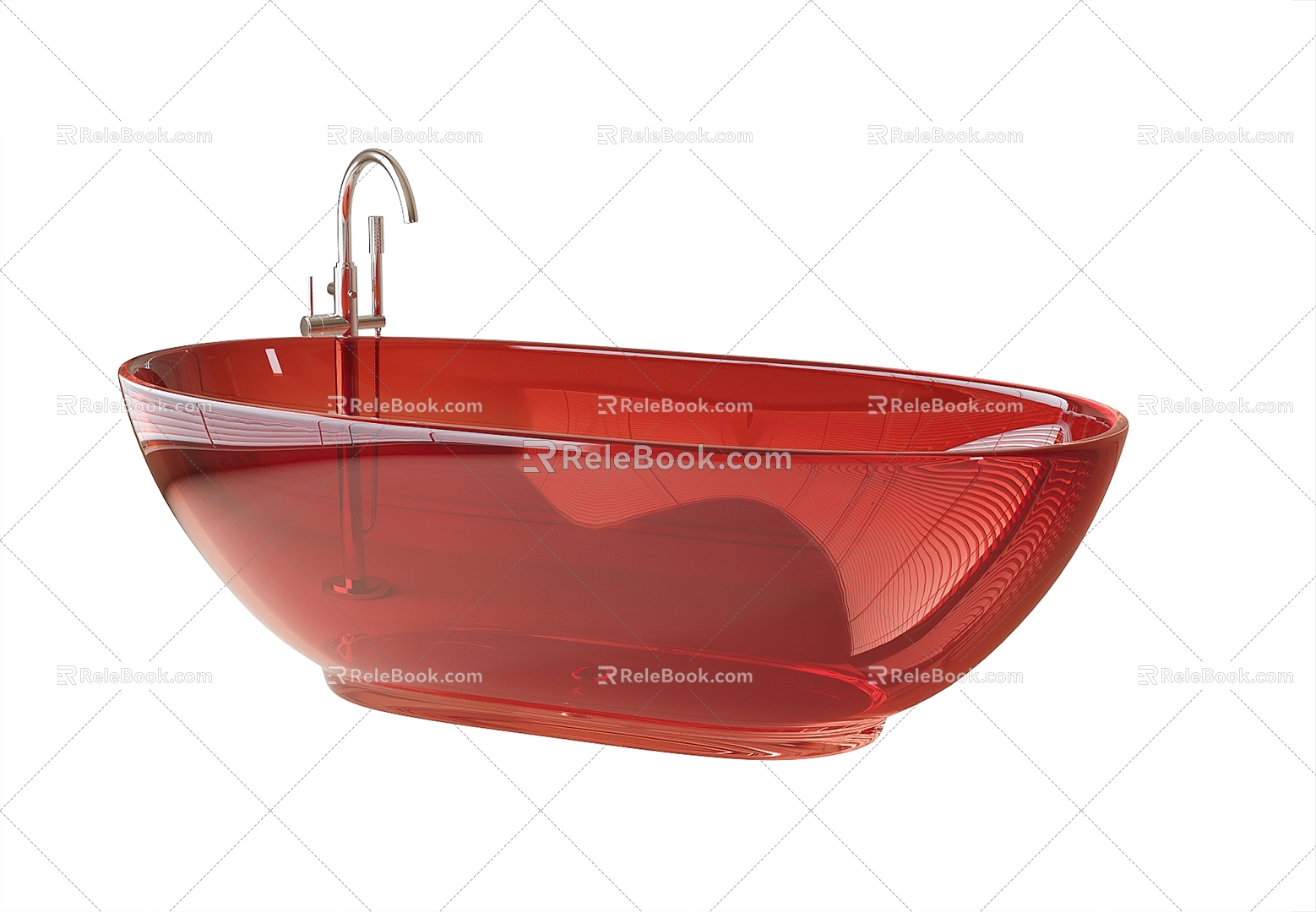 Modern Bathtub 3d model