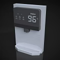 Haier Smart Kitchen Water Dispenser With Digital Temperature Display And Modern Design 3d model