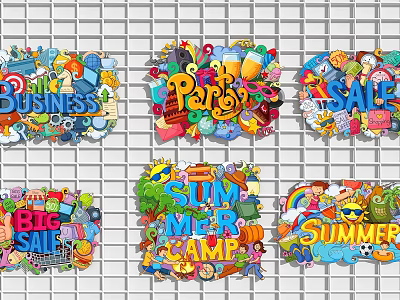 Modern wall decoration graffiti wall painting 3d model