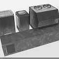 Various Air Conditioner Fans With Portable Units Multiple Fan Designs And Long Ventilation Systems