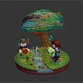 Game Environment Game Scene Fairy Tale Scene Fairy Tale Magic Scene Magic Item Fantasy Scene 3d model