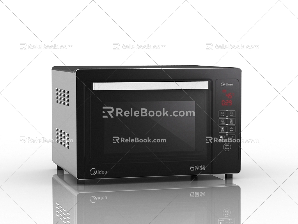 Microwave oven 3d model