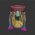 Sci-fi Items Sci-fi Components High-tech Components Sci-fi Equipment Sci-fi Scene Sci-fi Environment Game Scene 3d model