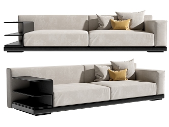 Double sofa 3d model