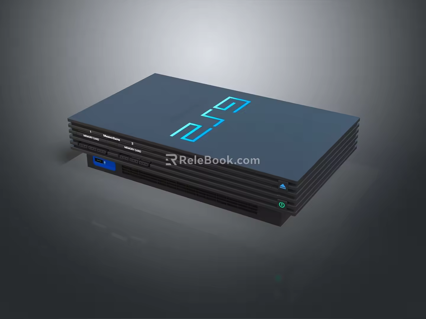 Modern game console Nintendo game console 3d model