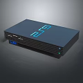 Modern game console Nintendo game console 3d model
