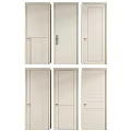 Various Modern Swing Door Designs For Home Interior With Different Panel Styles 3d model
