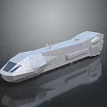 Futuristic Silver Passenger Aircraft Concept With Streamlined Fuselage And Cockpit Windows
