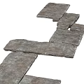 Bluestone Landscape Ting Step 3d model