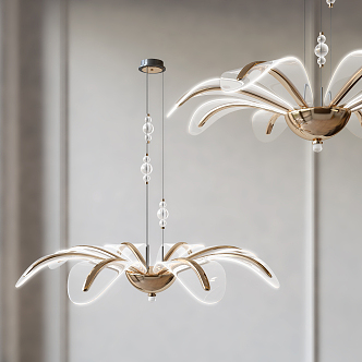 Modern Areti Chandelier 3d model