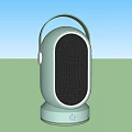 Mint Green Portable Speakers With Handle Modern Design For Sound