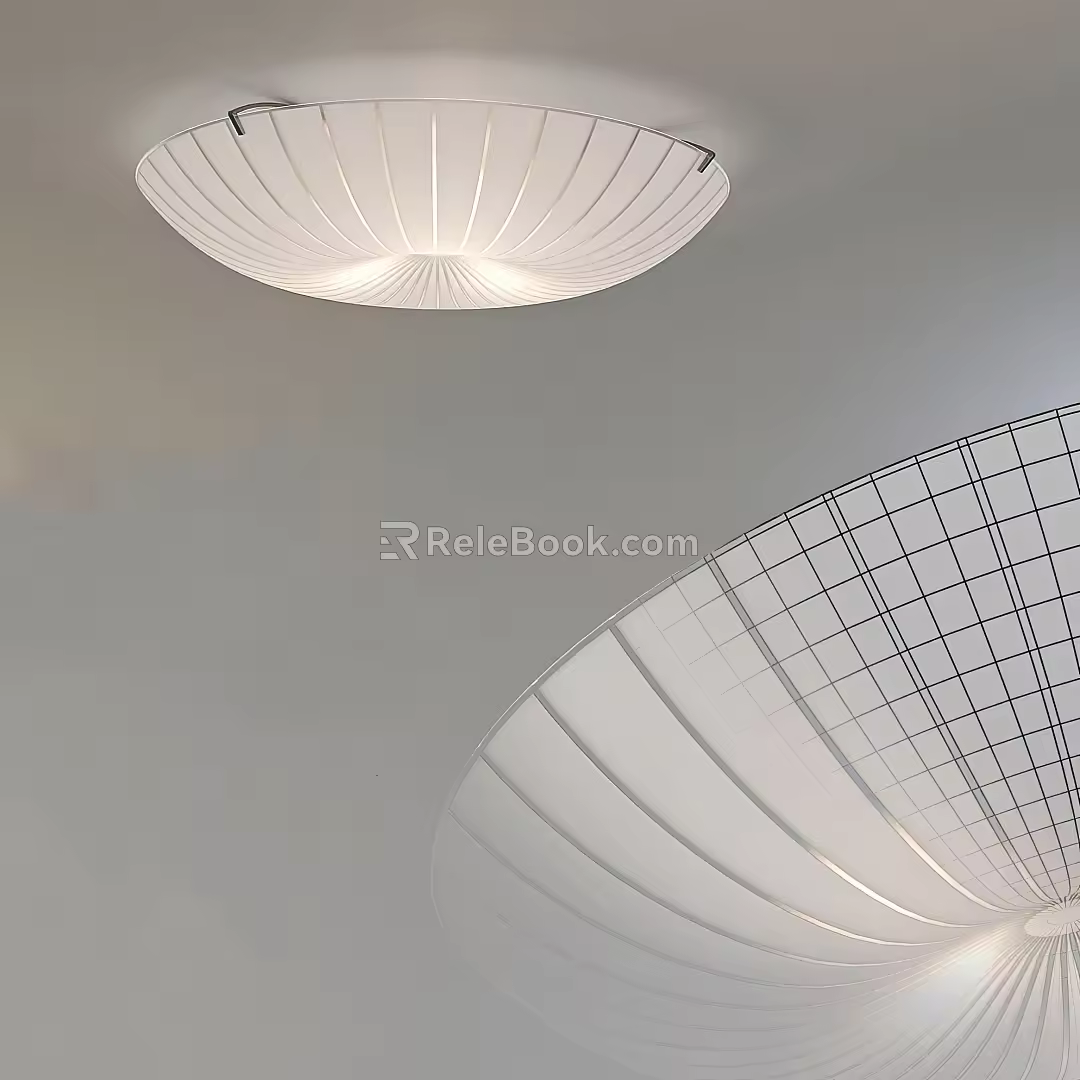 modern ceiling lamp 3d model