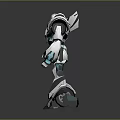 Modern Robot Mech Warrior Mech Soldier Machine Battlearm Mechanical Battlearm 3d model