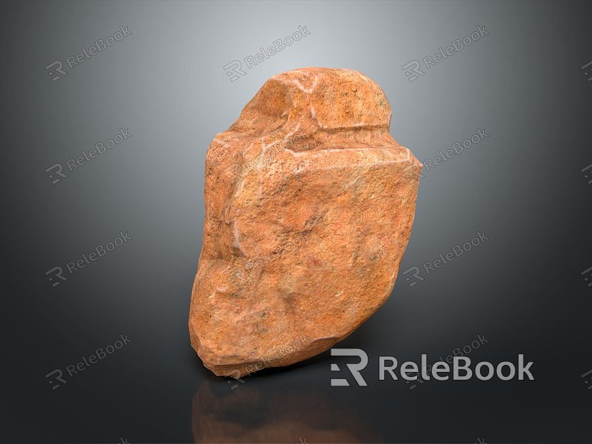 Stone Rock Stone Stone Appreciation Stone Strange Stone Ore Realistic model