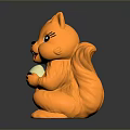 Squirrel Cartoon Squirrel Animation Squirrel Animation Squirrel Cartoon Characters Cartoon Animals Cartoon Small Animals 3d model