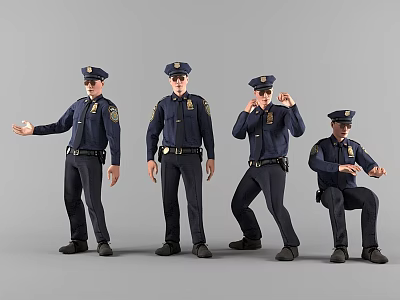 Various Reptile Models Showcasing Different Poses In Studio Environment 3d model