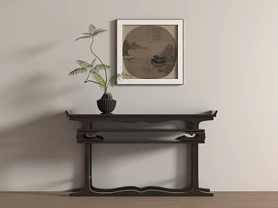 new chinese-style article case 3d model