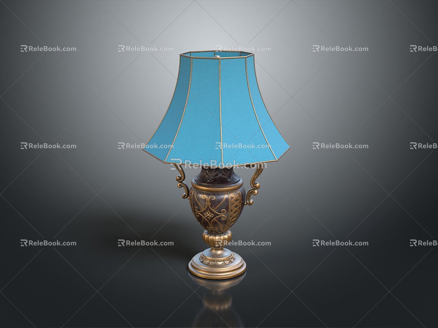 Table Lamp Industrial Table Lamp Homemade Table Lamp Industrial Wind Folding Table Lamp Lighting Lamps Lighting Fixtures 3d model