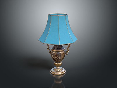 Table Lamp Industrial Table Lamp Homemade Table Lamp Industrial Wind Folding Table Lamp Lighting Lamps Lighting Fixtures 3d model